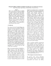 Merging Propbank, Nombank, Timebank, Penn Discourse Treebank and Coreference James Pustejovsky, Adam Meyers, Martha Palmer, Massimo Poesio