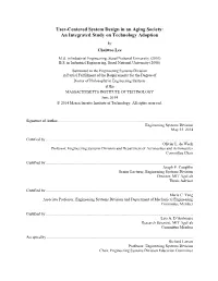 User-Centered System Design in an Aging Society: an Integrated Study on Technology Adoption by Chaiwoo Lee