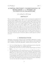 A Partial Preterist Understanding of Revelation 12-13 Within an Intertextual Framework