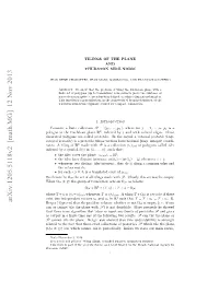 Arxiv:1205.5118V2 [Math.MG] 12 Nov 2013 Berger [4] Proved That the Problem to Know Whether Or Not ΩP Is Empty (I.E