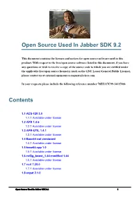 Jabber SDK 9.2 Open Source Documentation