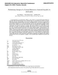 Preliminary Design of a Crewed Mission to Asteroid Apophis in 2029-2036