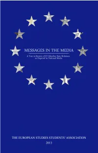 Messages in the Media 2013