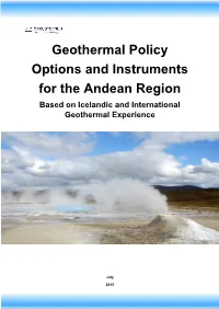 Geothermal Developm in Ieland