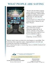 MICHAEL JOHNSON Mission Control Inventing The