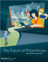 The Future of Philanthropy Where Individual Giving Is Going