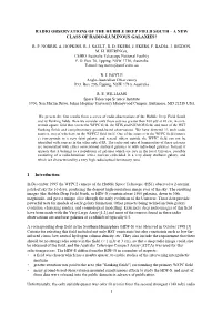 1 Radio Observations of the Hubble Deep Field South