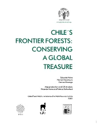 Chile's Frontier Forests