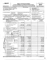 1 Return of Private Foundation