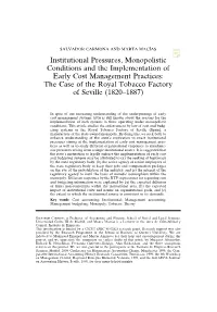 Institutional Pressures, Monopolistic Conditions and the Implementation