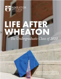The Undergraduate Class of 2020