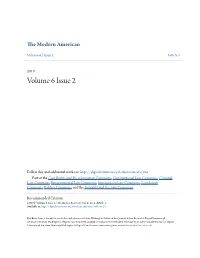 Volume 6 Issue 2
