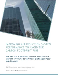 Improving Air Induction System Performance to Avoid the Carbon Footprint Fine