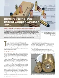 Rimfire Firing-Pin Indent Copper Crusher (Part 1)