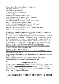 St Joseph the Worker, Sherburn in Elmet & the Immaculate Conception, Scarthingwell