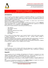 Webmin+Virtualmin La Soluzione Semplice Per La Gestione Completa Del Virtual Hosting