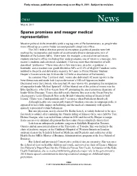Sparse Promises and Meager Medical Representation