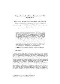 Envy on Facebook: a Hidden Threat to Users' Life Satisfaction?