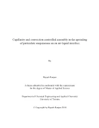 Capillarity and Convection-Controlled Assembly in the Spreading of Particulate Suspensions on an Air-Liquid Interface