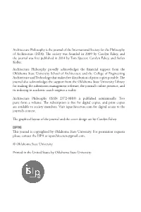 (ISPA). the Society Was Founded in 2009 by Carolyn Fahey, and the Journal Was First Published in 2014 by Tom Spector, Carolyn Fahey, and Stefan Koller