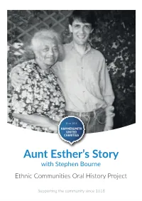 Aunt Esther's Story