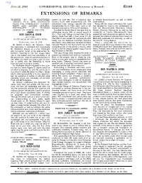 Extensions of Remarks E1149 EXTENSIONS of REMARKS