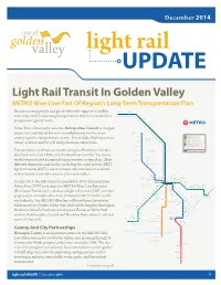 Light Rail Update