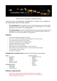 This New Version of Xsample AIL Complete Part 3 Contains Now in Addition to the Fixed Patches Also the Elastic Patches