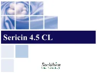 Sericin 4.5 CL Sericin 4.5 CL Is…