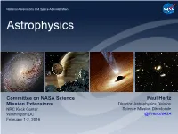 Astrophysics