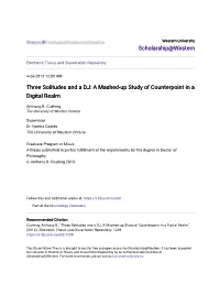 Three Solitudes and a DJ: a Mashed-Up Study of Counterpoint in a Digital Realm