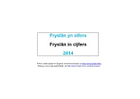 2014 Fryslân in Cijfers Fryslân Yn Sifers
