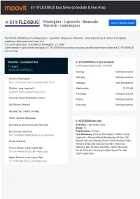 511|FLEXIBUS Bus Time Schedule & Line Route