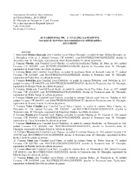 Act Aditional Modificare Statut