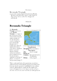 Bermuda Triangle