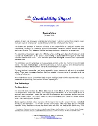 Availability Digest