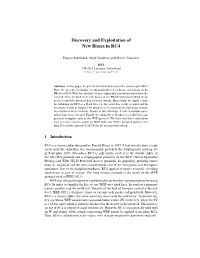 Discovery and Exploitation of New Biases in RC4