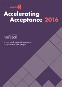 Accelerating Acceptance 2016