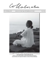 Larry Seidlitz on Practices in Integral Yoga • Santosh Krinsky on Nonviolence • James Anderson on Transcending Nature • Review of A.S