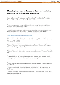 Mapping the Birch and Grass Pollen Seasons in the UK Using Satellite Sensor Time-Series