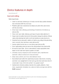 Dorico Features in Depth