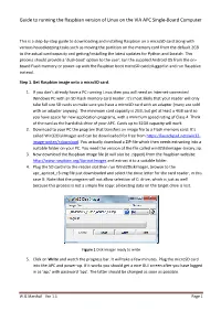 Guide to Running the Raspbian Version of Linux on the VIA APC Single-Board Computer