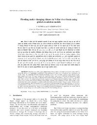 Flooding Under Changing Climate in Vellar River Basin Using Global Circulation Models