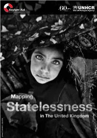 Mapping Statelessness in the UK Joint Research Project