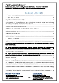 Table of Contents 1
