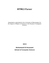 HTML5 Parser