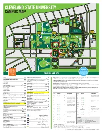 Cleveland State University Campus Map