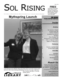 Sol Rising Issue