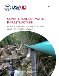 Climate-Resilient Water Infrastructure Guidelines