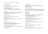 Conference Program 2011